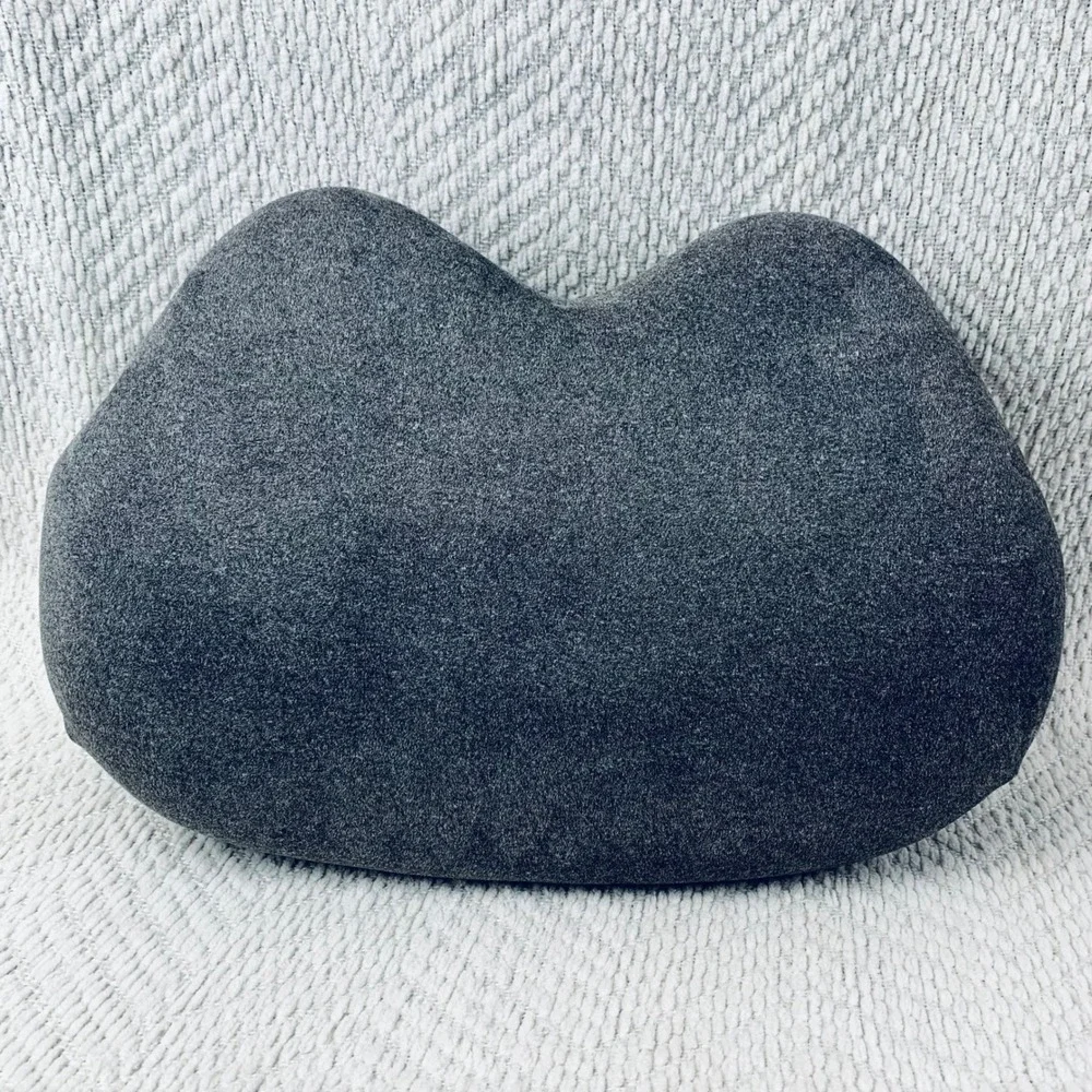 Sutera Lumbar Support Pillow Unisex OS Gray Memory Foam Ergonomic Back Cushion‎